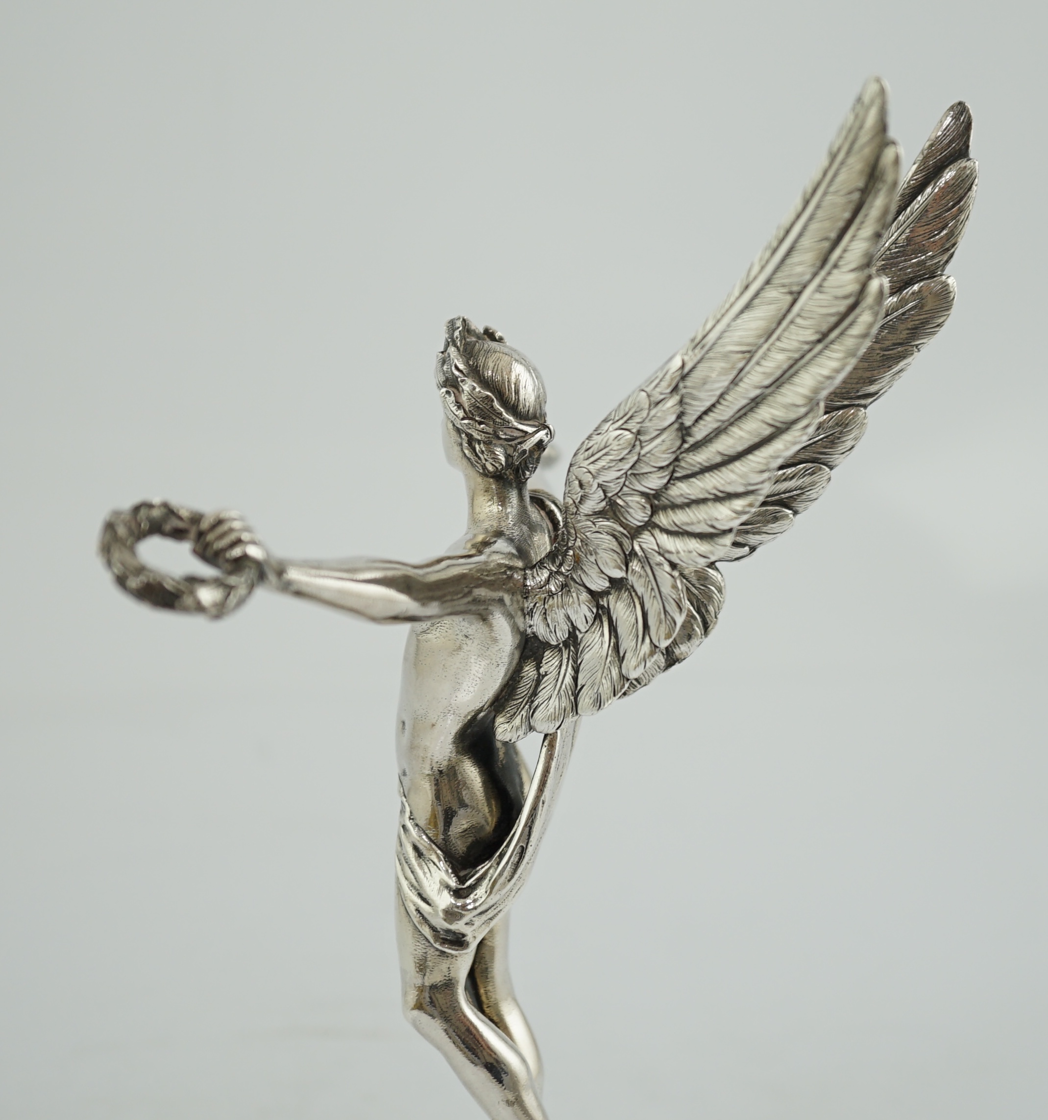 A George V silver presentation swimming trophy, 'The Rose Viner Trophy', by Viners Ltd